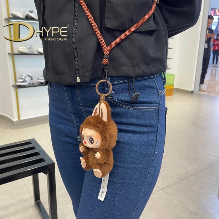 

NEW! TALI LABUBU UAG CROSSBODY LANYARD 160CM HITAM ORANGE