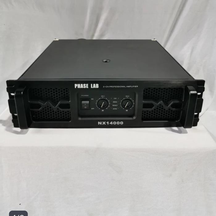 Promo Power Amplifier Phase Lab Nx14000 Phaselab Nx 14000 Ready
