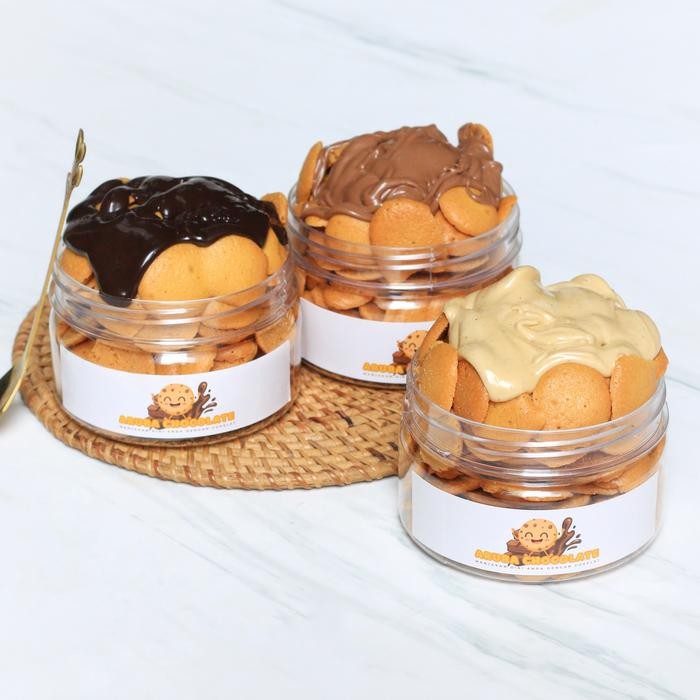 

( BISTIRAMISU ) Biskuit Siram TIRAMISU