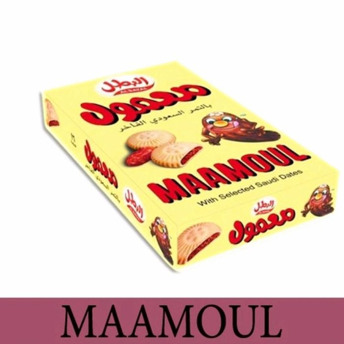 

0Maamoul Biskuit Arab Saudi Al Batal Mamoul Rasa Kurma isi 16 pcs