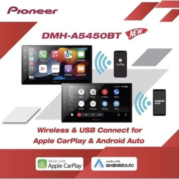 Ready Head Unit Android Pioneer Dmh-A5450Bt Best Quality