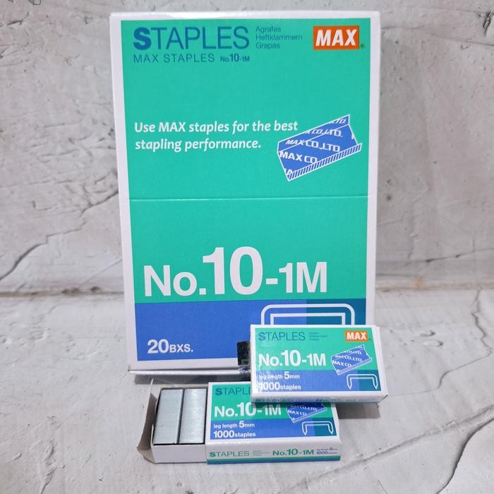 

isi staples max no 10