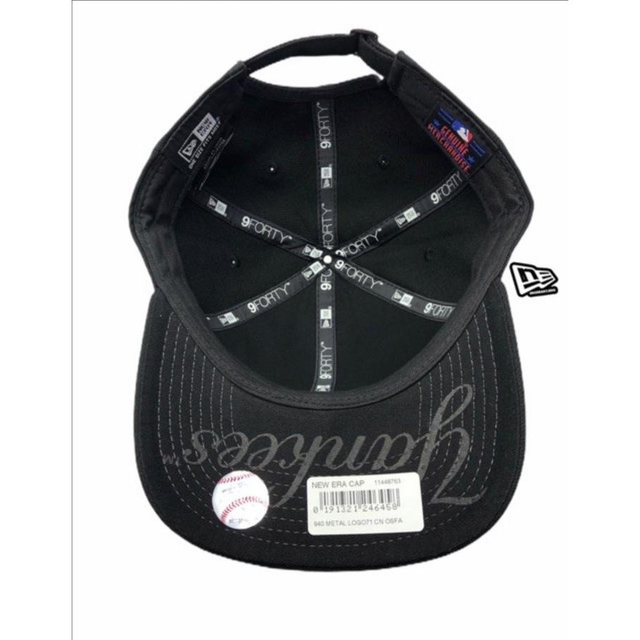 Termurah Topi New Era 9Forty New York Yankees Metal Logo Cap Original 100%
