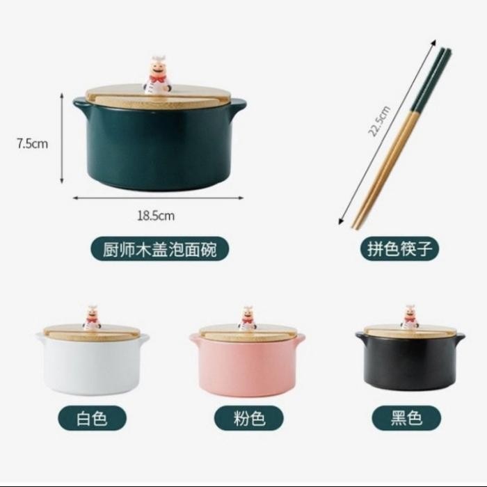 

Korean Style Cheuve Ceramic Pot Gift Set / Panci Keramik Imut