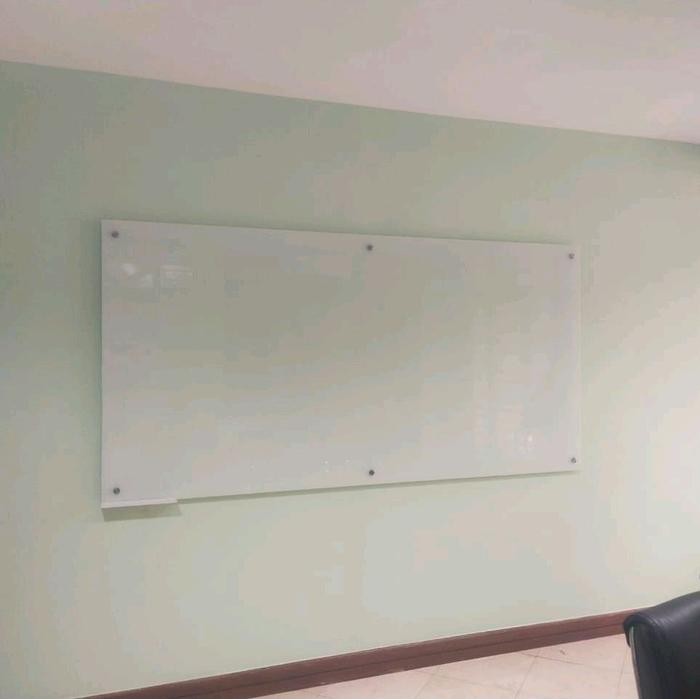 

Glassboard uk.120x240cm (5mm) / Papan Tulis Kaca best seller