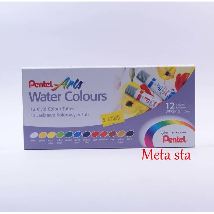 

Cat air Pentel 12 warna