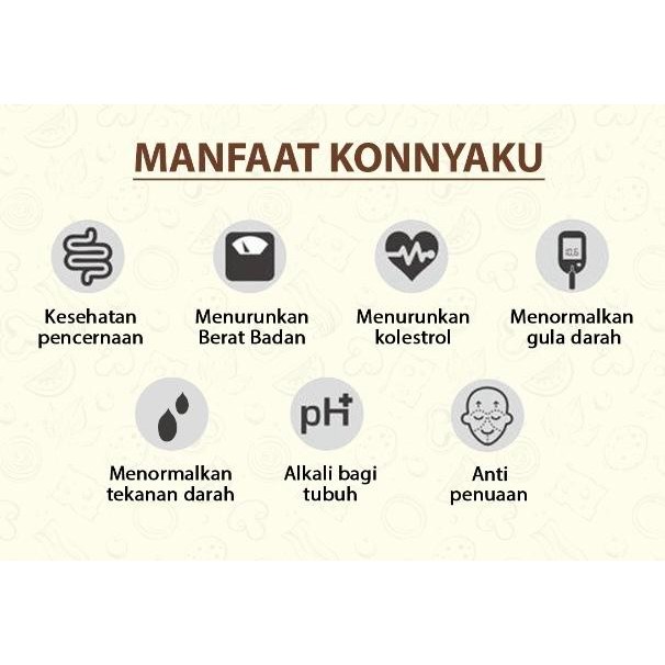 

Konnyaku Rice / Beras Konnyaku / Shirataki Rice / Beras Shirataki 5kg