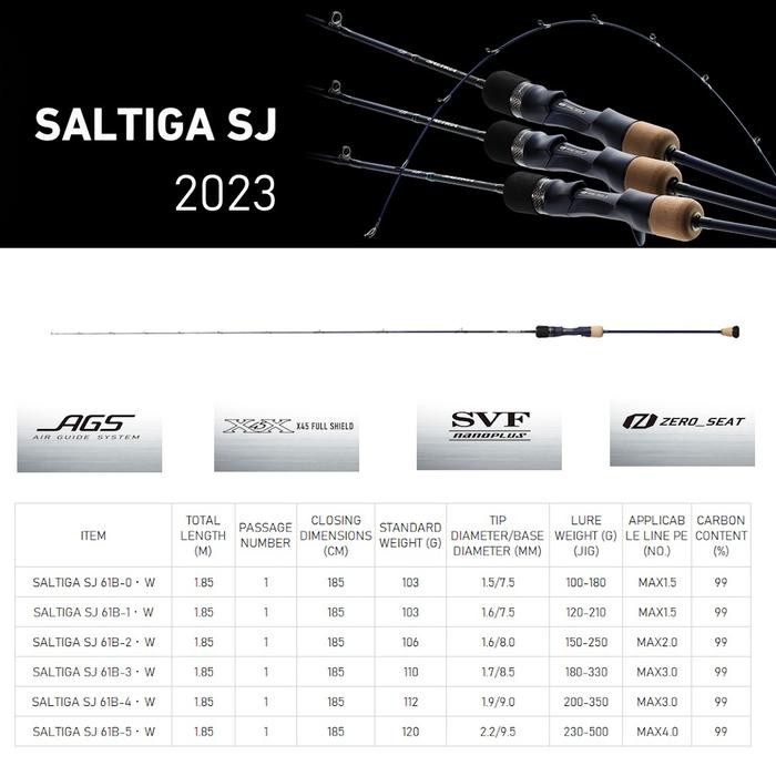 Daiwa Saltiga SJ 2023 Slow Jig Rod Joran Pancing