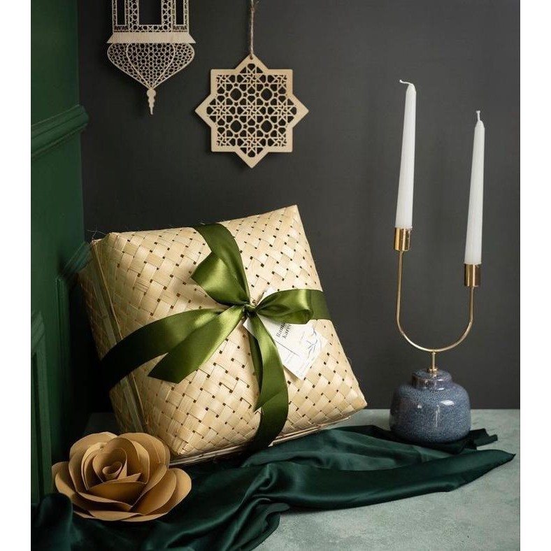 Besek Sokase Anyaman Bambu Kotak, Besek Sokase Bambu, Hampers Makanan