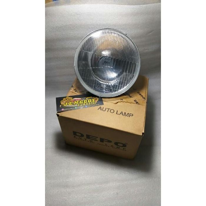 [Expert] Reflektor lampu depan DEPO H4 taiwan 5inch