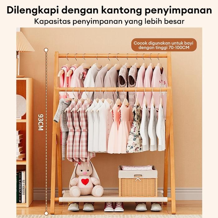 Etife Rak Baju / Rak Gantungan Baju/ Rak Baju Gantungan /Rak Gantungan Sederhana /Rak Gantungan