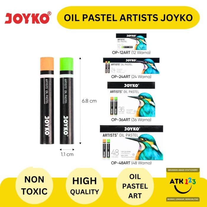 

Crayon Oil Pastel Artist Joyko OP-ART 12 24 36 48
