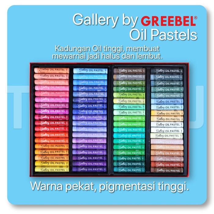 

[Pack Aman] Greebel Artist Oil Pastel - 12-24-36-48-72