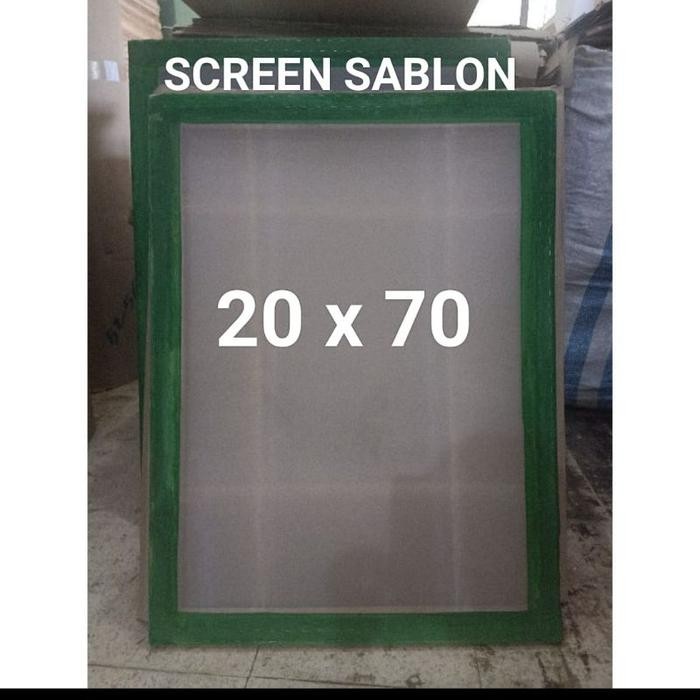 

SCREEN SABLON Uk.20x70 ( Pilih Jenis Varian T- Nya )
