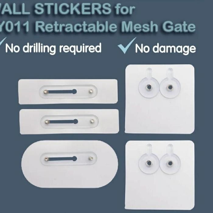 [Ready] Wall Sticker Skida Retractable Pagar Pengaman Xy011