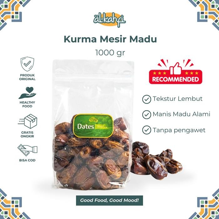 

Glx Kurma Mesir Madu 1 Kg Manis Daging Tebal Original Kurma Arab
