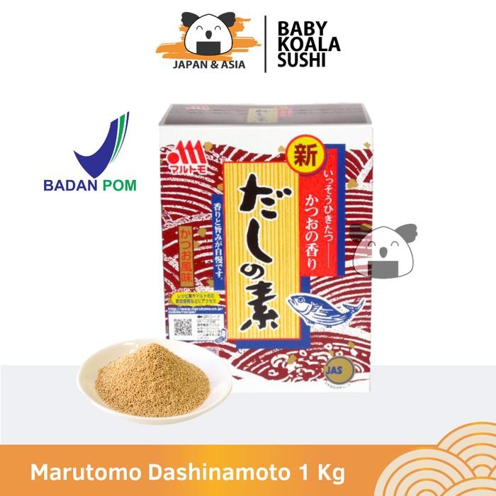 

Glx MARUTOMO Dashinomoto Hondashi 1 Kg Import Dashi Kaldu Ikan Katsuobushi Kuah Ramen