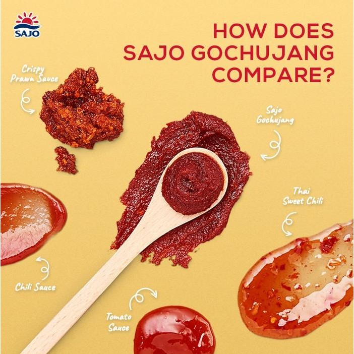 

Glx Sajo Gochujang 500 gr Sambal Pasta Korea Hot Pepper Paste Saus Pasta