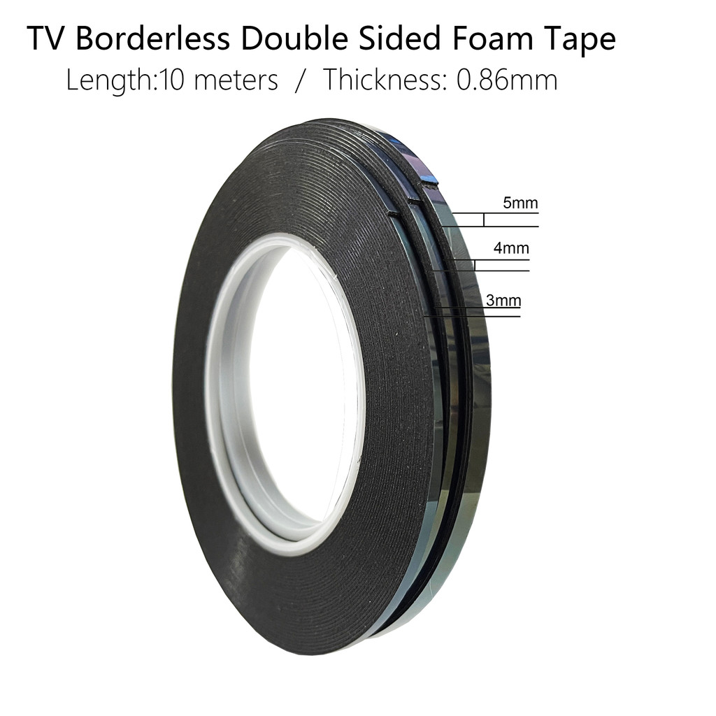 

3 4 5 6mm LCD Screen Frameless Tape Adhesive Double-sided Adhesive Tape For TV Borderless Curved