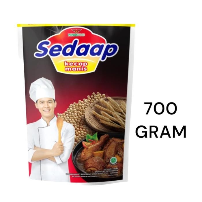 

SIAPKIRIM 2 pcs kecap sedaap 700 gram cocok untuk segala jenis Masakan dan Makanan khas indonesia