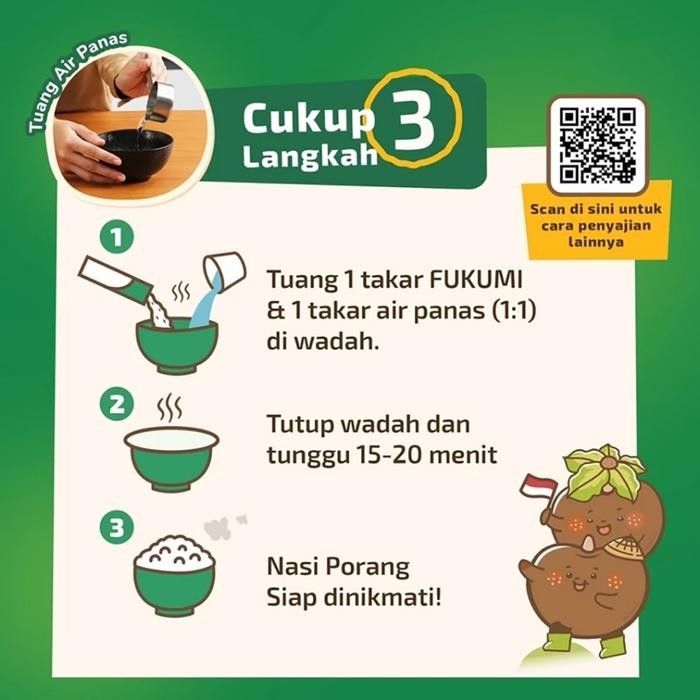 

FUKUMI Beras Porang Box Sachet Shirataki Konjac Rice