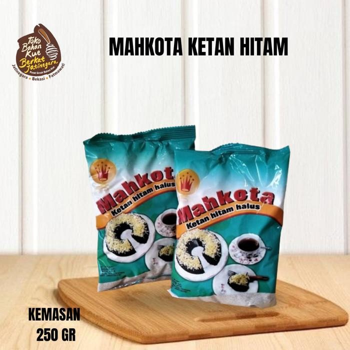 

KETAN HITAM MAHKOTA KEMASAN 250 GR / KETAN HITAM - 1 CTN