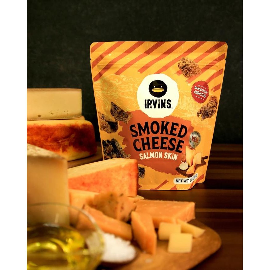 

Gdh IRVINS Smoked Cheese Salmon Skin (80 gr)