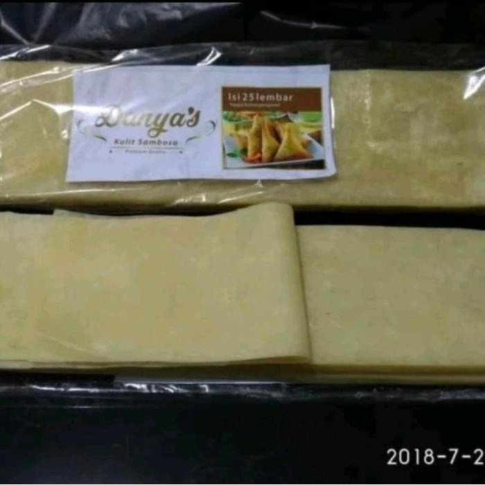 

Ger Kulit samosa besar 32x8.8 isi 25 lembar danyafoodie