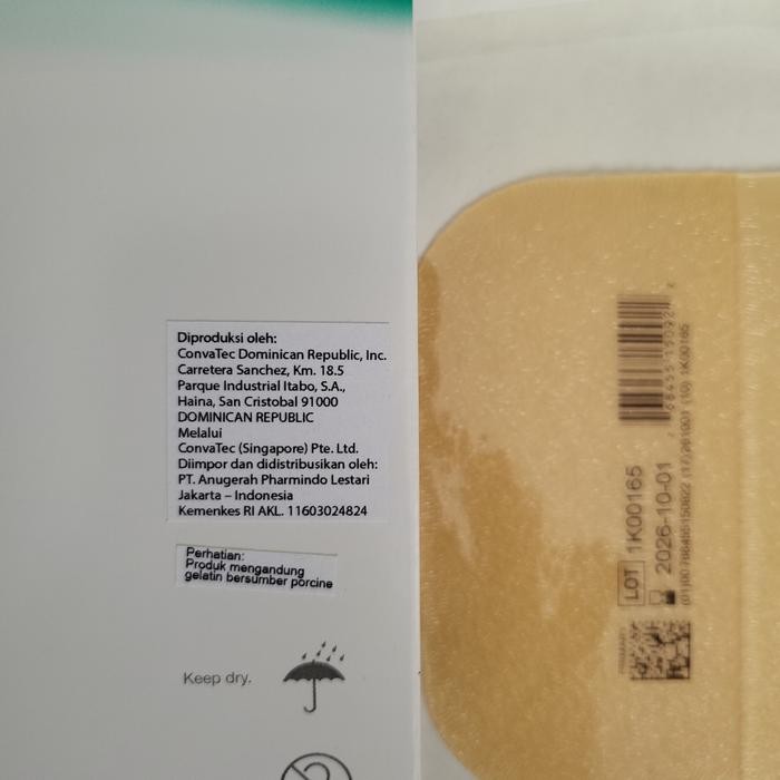 

Gdh Convatec DuoDerm Extra Thin 4inx4in / 10cmx10cm