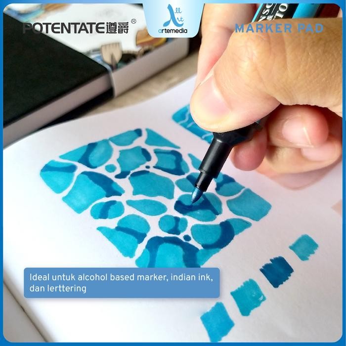 

Potentate Marker Paper Sketchbook Hard Cover Buku Sketsa Gratisongkir