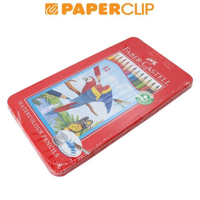 

Pencil Color Faber Castell 115913 12Color Tin Water Color Pencil Gratisongkir
