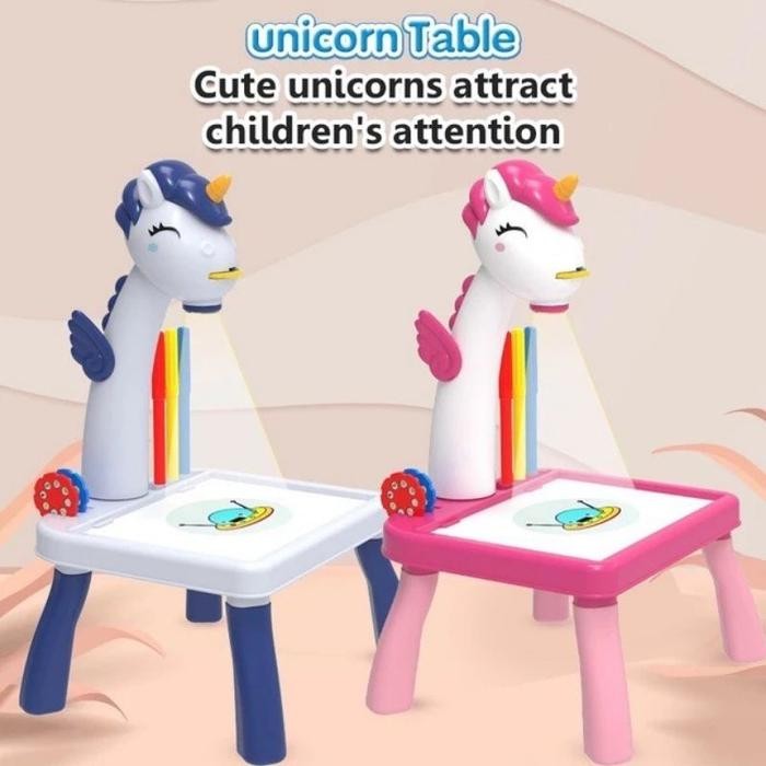 

Projector Painting Table /Meja Menggambar Unicorn 2 In 1 Gratisongkir
