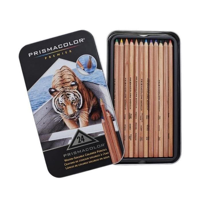 

Prismacolor Premier Water Color Set Pencil [24 Colored] Gratisongkir