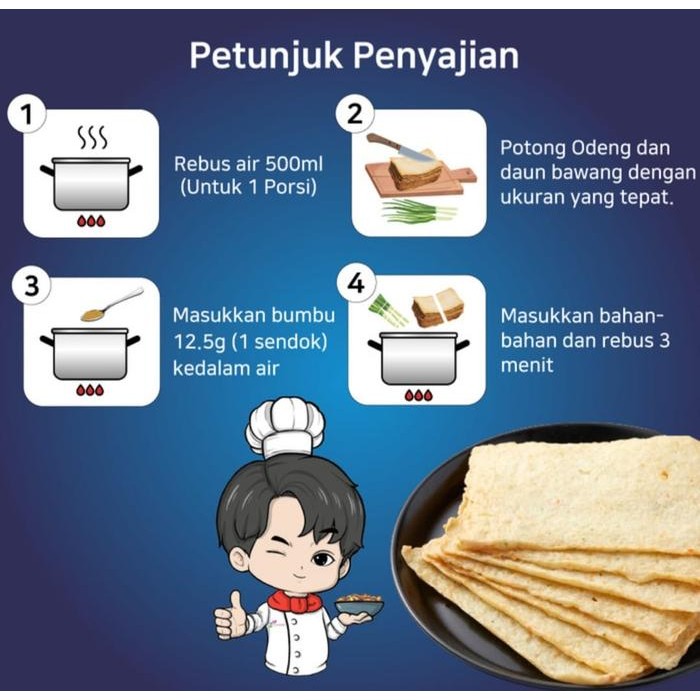 

Gdh Oden Odeng Eomuk Kotak Korean Fish Cake OPPA 1Kg