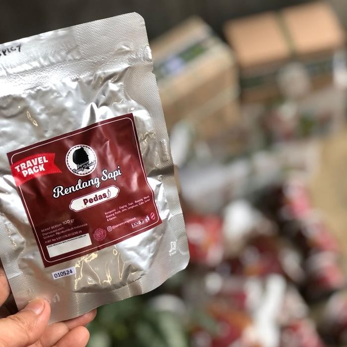 

Gdh Travel Pack Rendang Daging Sapi Minang Jajanan Eyang WIwiek Size Kecil Praktis untuk Bekal