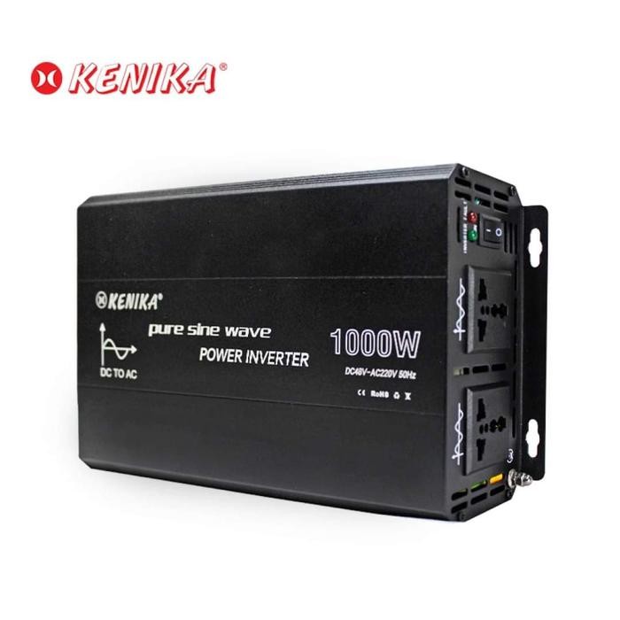 31 Best Promo Inverter Dc To Ac Pure Sine Wave 12V 24V 1000Watt Psw Kenika Realpict