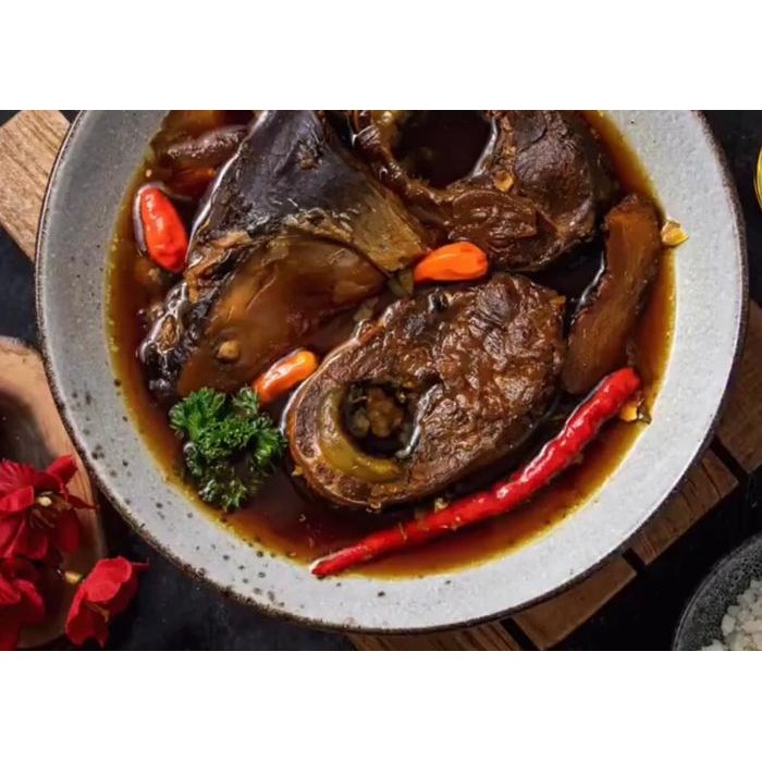 

Gdh Pindang Bandeng Presto Kuah Asam Pedas Manis - 3 Potong Campur