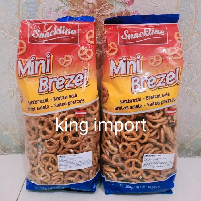 

Ger Gunz Snackline Mini Brezel 300gr/Salted pretzel