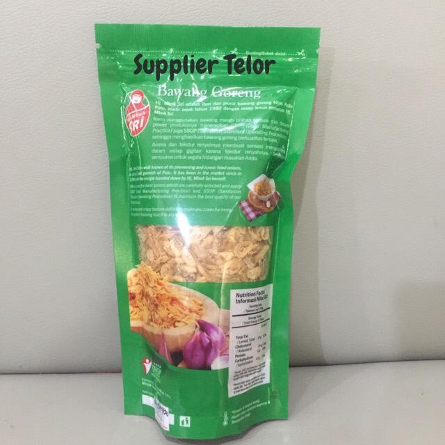 

Gdh Bawang Goreng Hj. Mbok Sri - Bawang Goreng Palu - Crispy Fried Onions