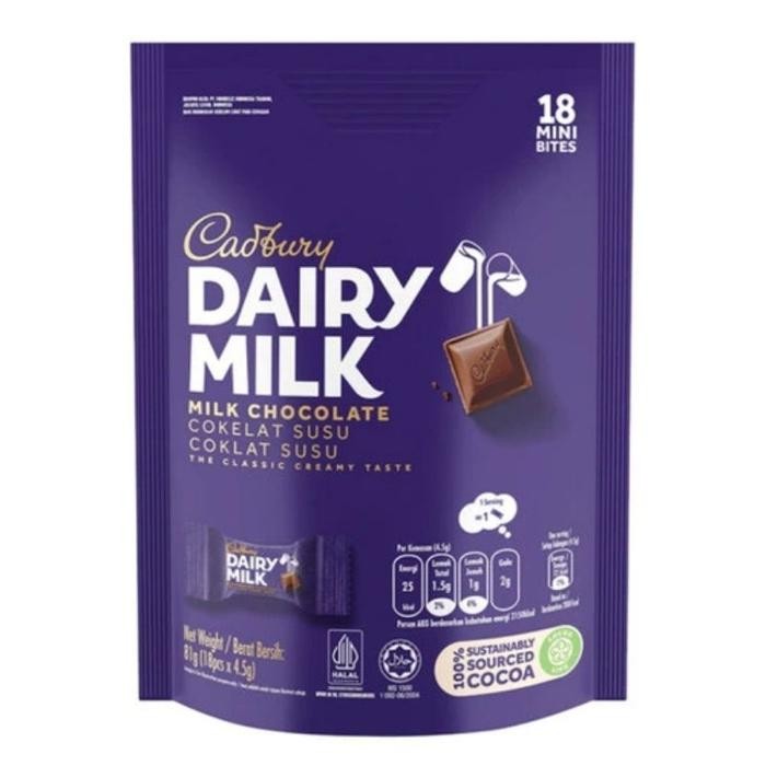 

Ger CADBURY COKLAT DMILK SHARE BAG 81GR