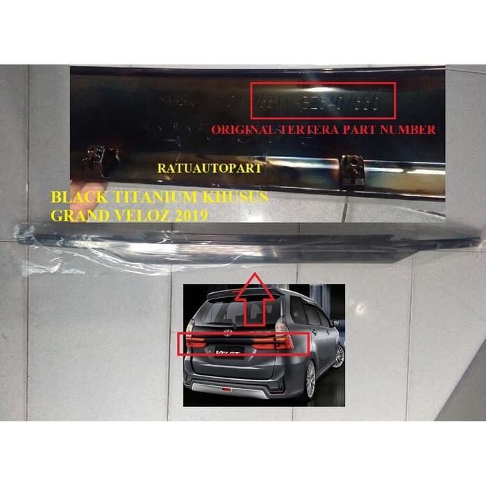 Sale Trunklid List Bagasi Grand Avanza Veloz 2019