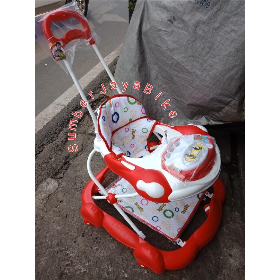 Baby Walker Kereta Bayi Family Octopus