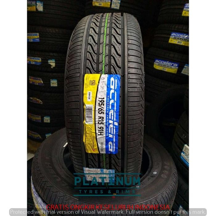 Ban Mobil Ring15 195 65 Accelera Ecoplush Ban Baru Tubelles Terbaru