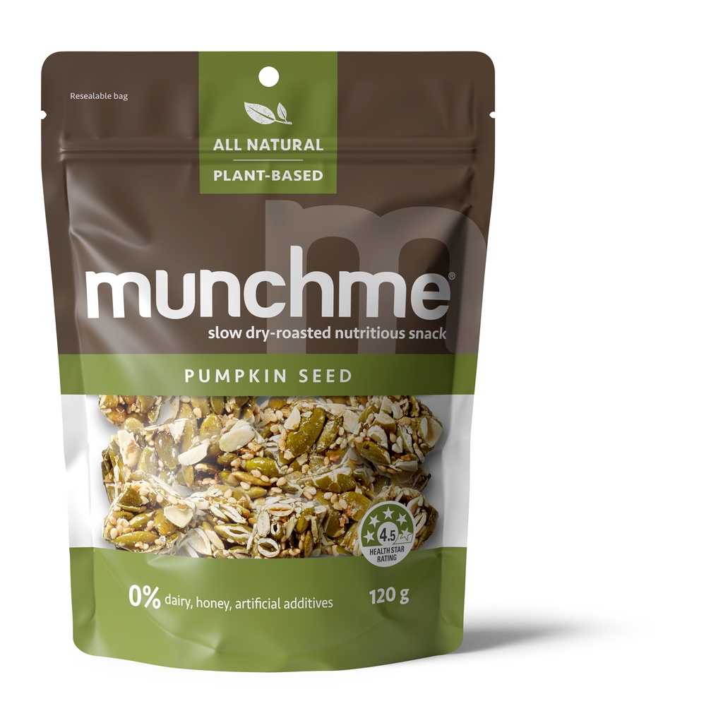 

MunchMe Nut & Fruit Snack – Kacang & Cranberry Blueberry | Cemilan Sehat Premium Australia | Pumpkin Seed