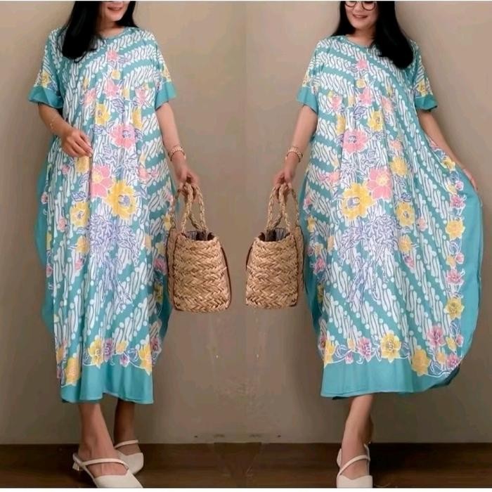 Best Seller!!! Daster Lowo Encim Parang Soft Daster Rayon Terlaris Busui Friendly Ld 140 Cm Santai