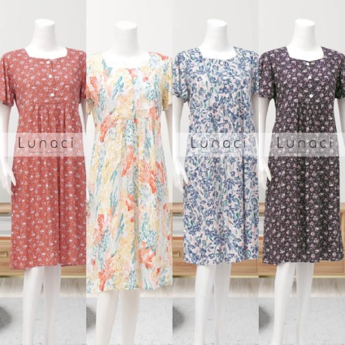 daster rayon busui Lunaci Selena Dress