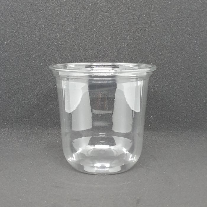PET OVAL CUP 12 OZ PLP (TANPA TUTUP) DIJUAL PER 50 PCS