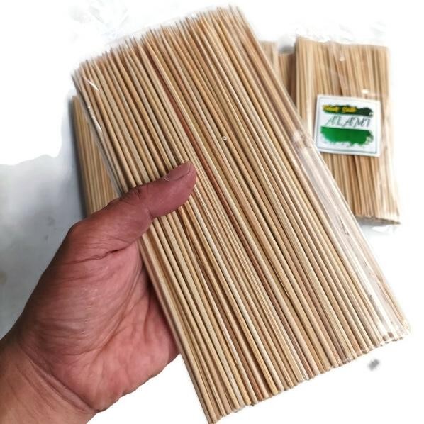 Tusuk sate bambu halus / tusuk sate ayam kambing / tusuk sosis