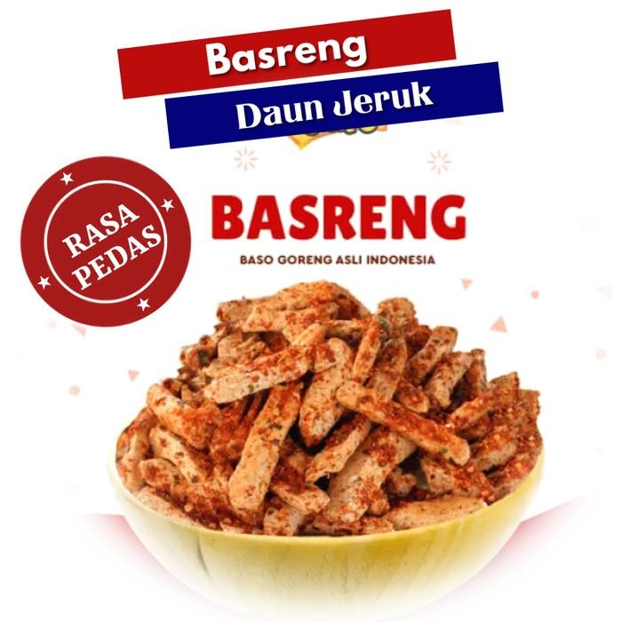 

Basreng Stick Daun Jeruk Rasa Pedas Kemasan 1 Kg Goreng Food Snacks Cemilan basreng pedas Basreng