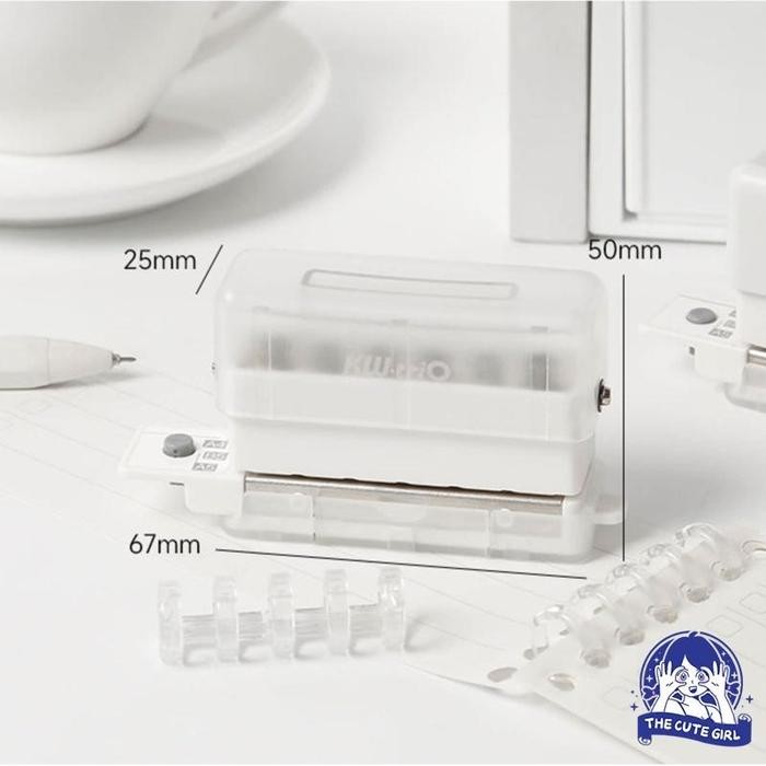 

A4 A5 B5 6 Lubang Mini Pembolong Kertas / Pelubang Kertas Kecil